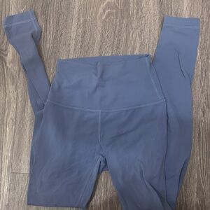 lululemon athletica Blue align Leggings